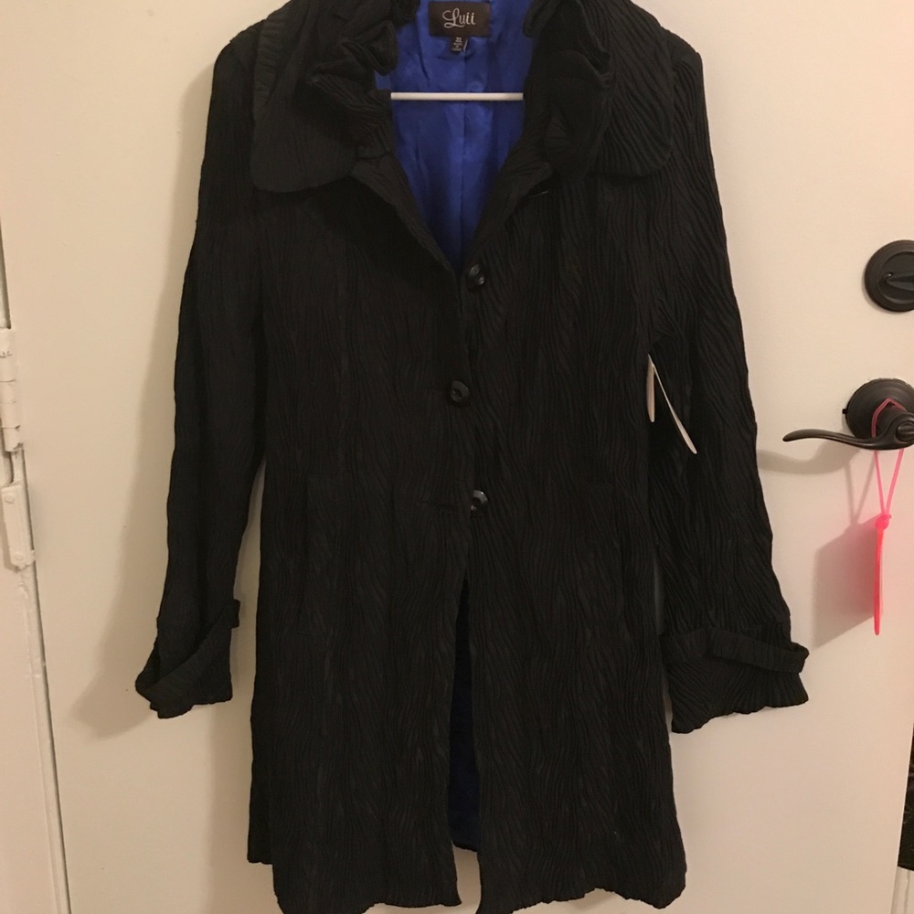 Women’s Long Black Dress Jacket